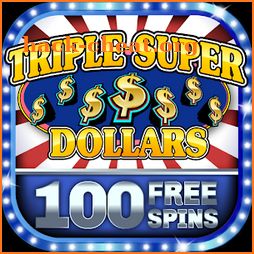 Slot Machine - Triple Super Dollars 🌟 Casino Game icon