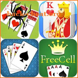 Solitaire · Spider · Freecell Card Game All in one icon