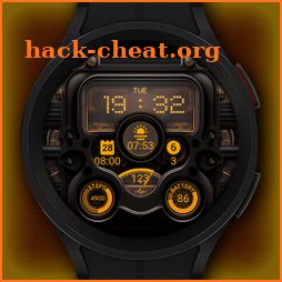 Steampunk v1 watch face icon