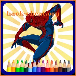 Superhero Coloring Book - Kids icon