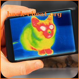 Thermal vision camera effects icon