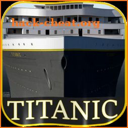 Titanic, sinking, fabrication icon