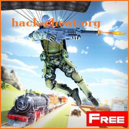 Train Shooting Game: Free Fire Train Gold Robbery icon
