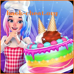 Unicorn Ice Cream Cake Maker : Sweet Dessert Shop icon