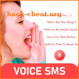 Voice SMS, Voice to text SMS, Write message voice icon