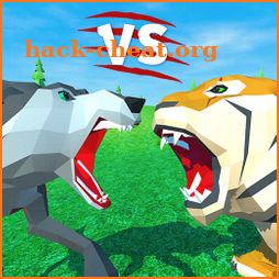 🐺 Wolf vs 🐯 Tiger Simulator: Wild Animals 3D icon
