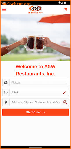 A&W Restaurants screenshot