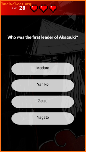 Akatsuki Quiz screenshot