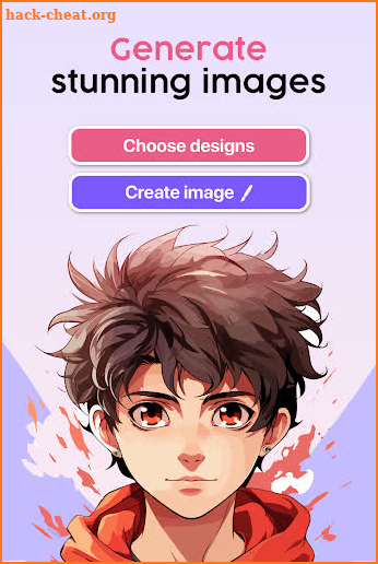 Anime Art Generator - AI Anime screenshot