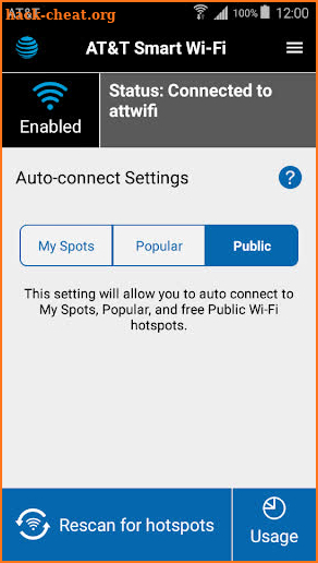 AT&T Smart Wi-Fi screenshot