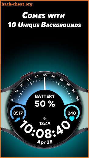 Battery Dial - Watch face screenshot
