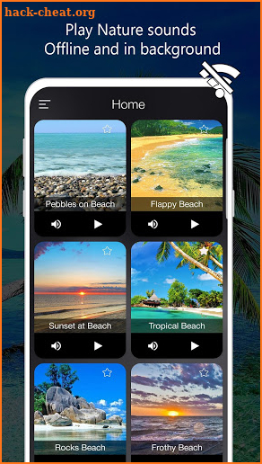 Beach Waves Sounds: Calm, Ambient, Sleep app screenshot