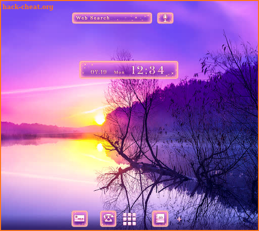 Beautiful Wallpaper Wondrous Lake Theme screenshot