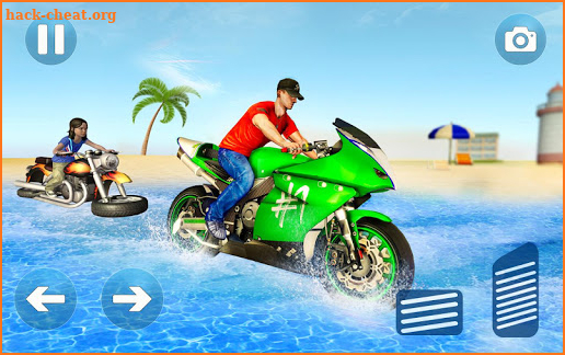 Bike Water Surfing - Xtreme Racing Games 2020 screenshot
