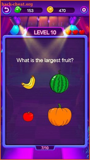Billion trivia screenshot