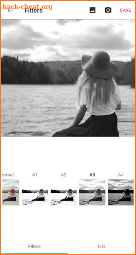 Black & White Photo Filters screenshot