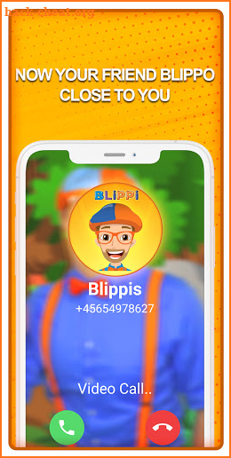 Blippi Funny Fake Call - Video & Messages screenshot