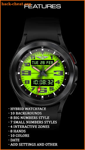 Breitling Hybrid Watchface screenshot