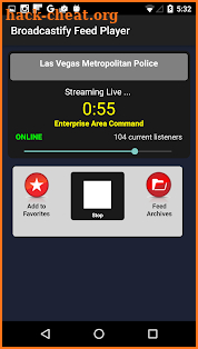 Broadcastify Pro screenshot