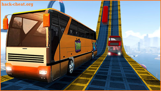 Bus Impossible Tracks Stunt Racing 3D Coach Driver screenshot