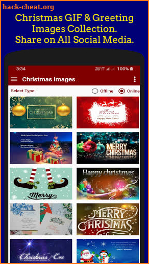 Christmas GIF Image Collection screenshot