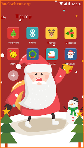 Christmas Theme: Santa Christmas Theme for Android screenshot
