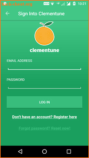 Clementune screenshot
