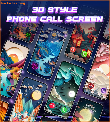 Color Phone: Call Screen Theme screenshot
