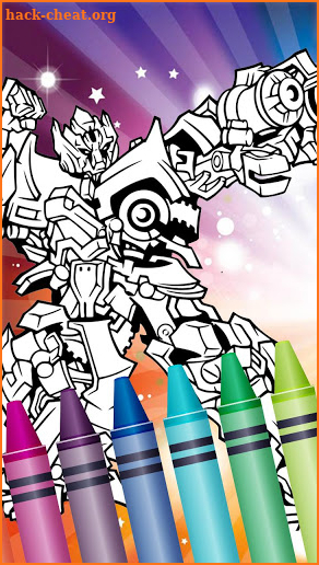🤖Colorbook for Autobots Robot screenshot