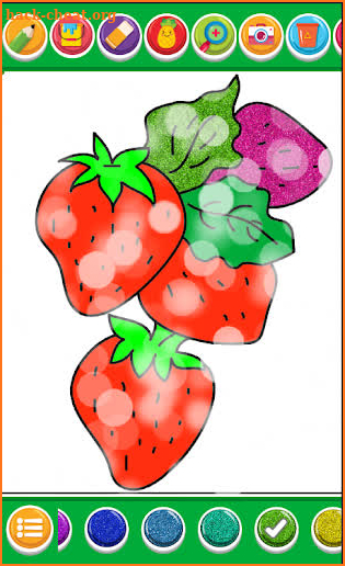 coloring fruit and food screenshot