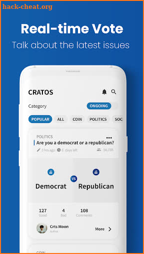 Cratos: Earn CRTS everyday screenshot