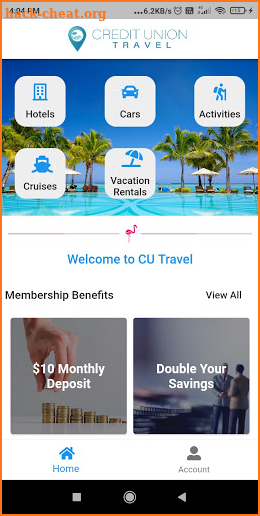 Credit Union Travel screenshot