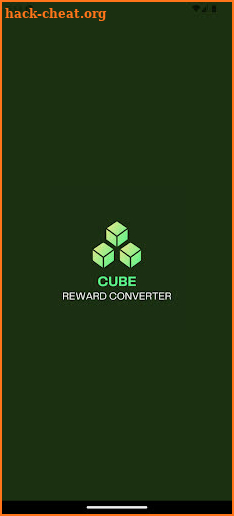 Cube reward converter screenshot
