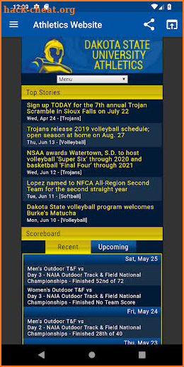 Dakota State University screenshot