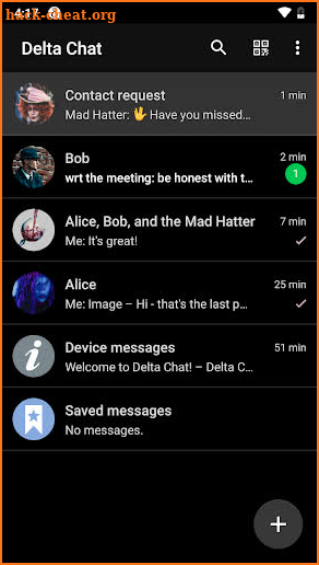 Delta Chat screenshot