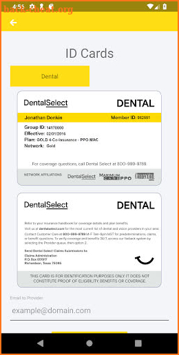 Dental Select screenshot