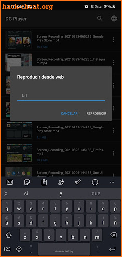 DG Player Plus screenshot