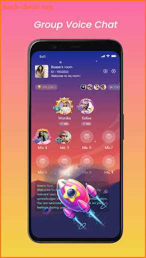 DreamChat - Group Voice Chat screenshot