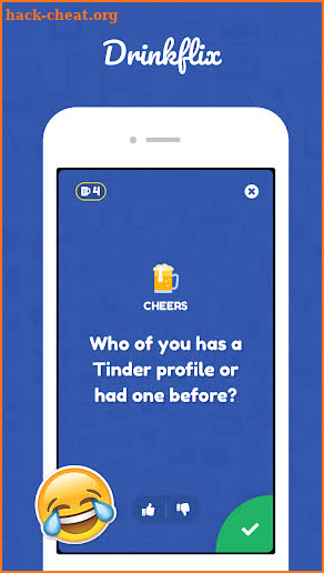 Drinkflix - drinking game for party and boozing screenshot