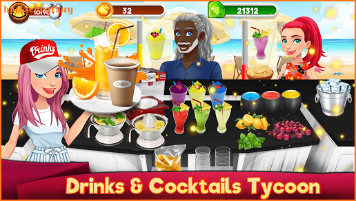 Drinks Maker: Coffee Shop Juice Tycoon Fresh Cafe screenshot
