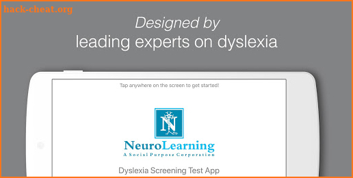 Dyslexia Screening Test App For Adults & Children screenshot