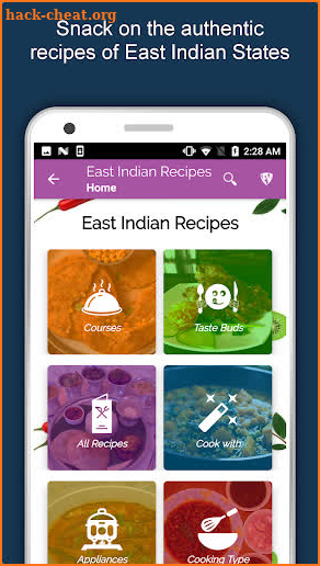 East Indian Food Recipes Book screenshot