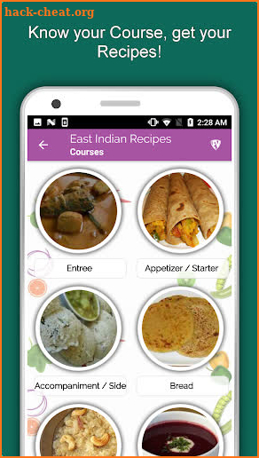 East Indian Food Recipes Book screenshot