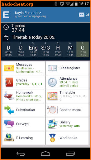 EduPage screenshot