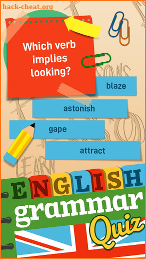 English Grammar Practice Test Quiz screenshot