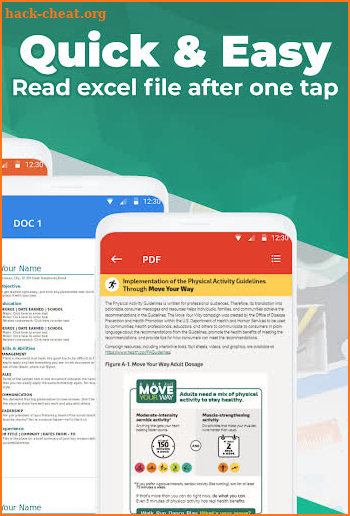 Excel viewer - Xlsx reader screenshot