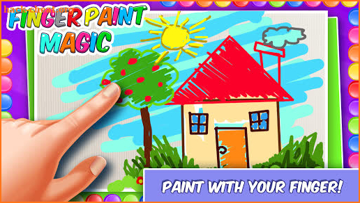 Fingerpaint Magic Draw and Color by Finger screenshot