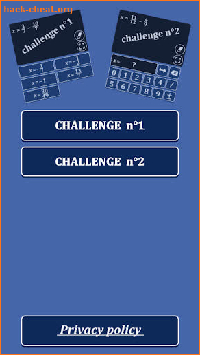Fractions Challenges screenshot