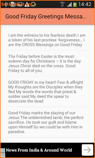 Good Friday Greetings Messages and Images screenshot