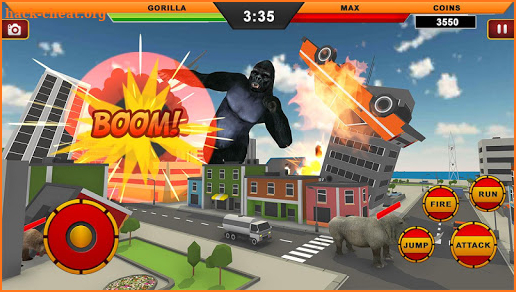 Gorilla City Rampage: Gorilla  screenshot